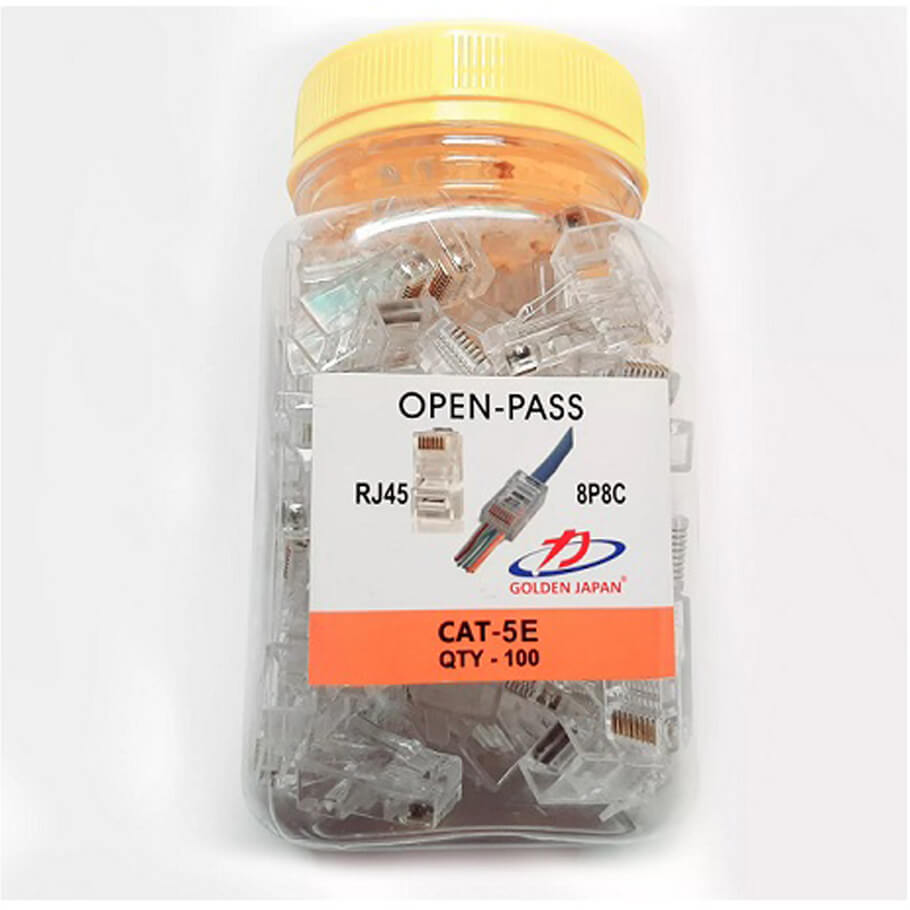 Đầu mạng xuyên thấu Golden Japan Cat5e UTP